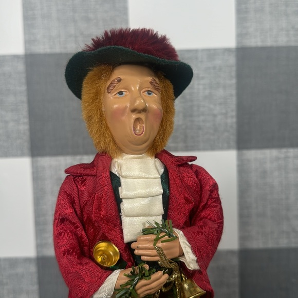 Vtg Byers Choice look a like Singing Man - Picture 7 of 7